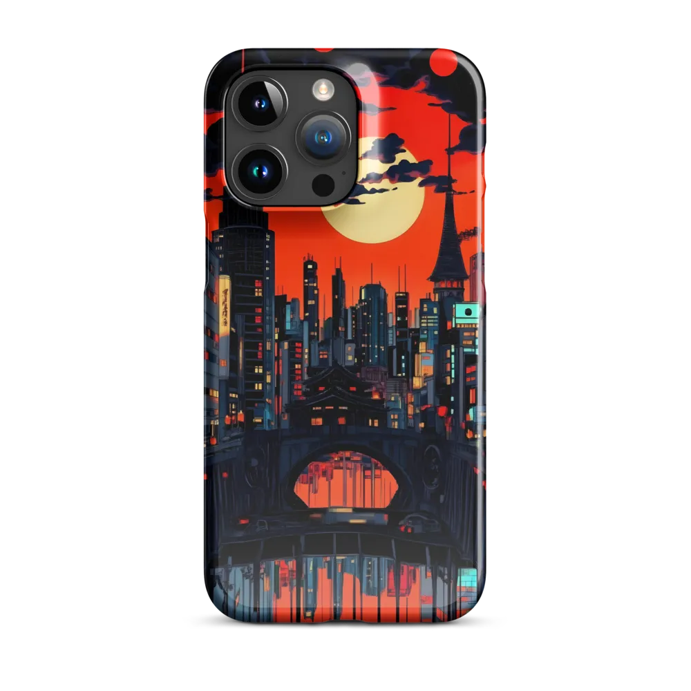 Nightfall in a Neon City