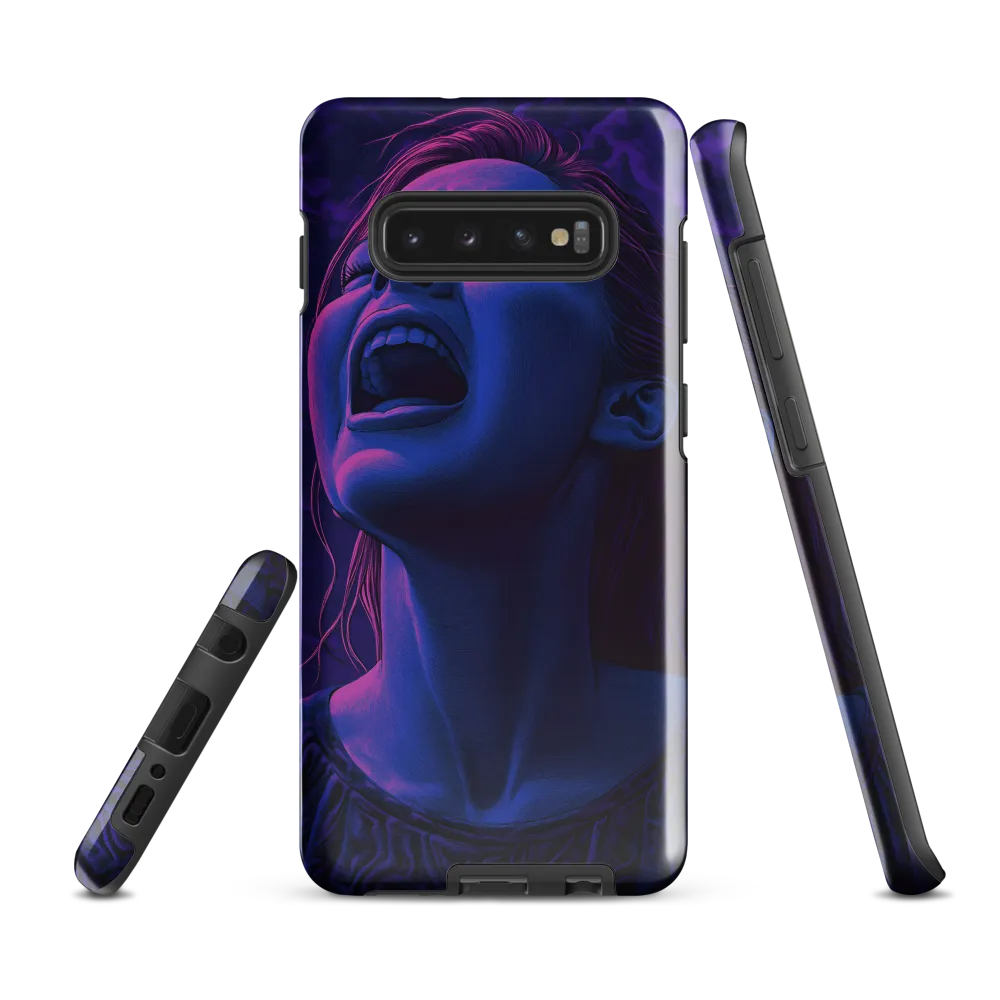 Echoes of Anguish | Phone Case |  S10 Plus | Tough Case | Glossy