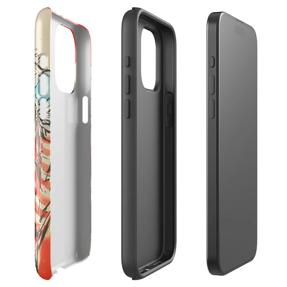 Burst of Joy | Phone Case |  15 Pro Max | Tough Case | Glossy