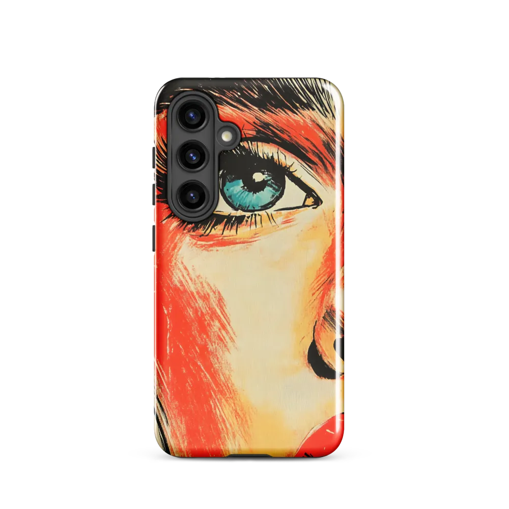 Intense Gaze: A Pop Art Portrait
