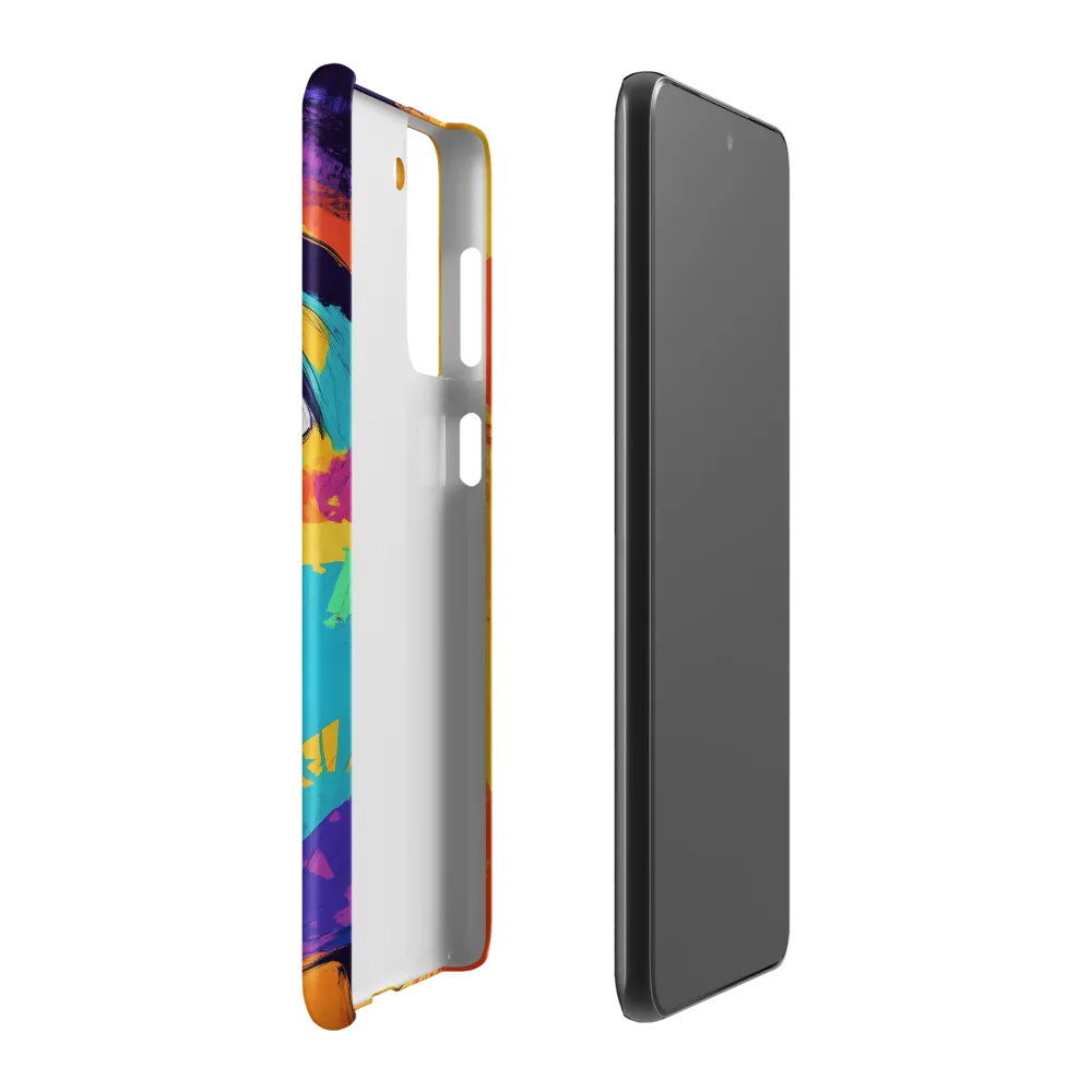 Whispers of Curiosity | Phone Case |  S21 Plus | Snap Case | Matte