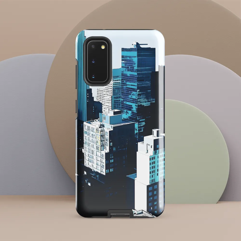 Urban Serenity: A Minimalist Cityscape