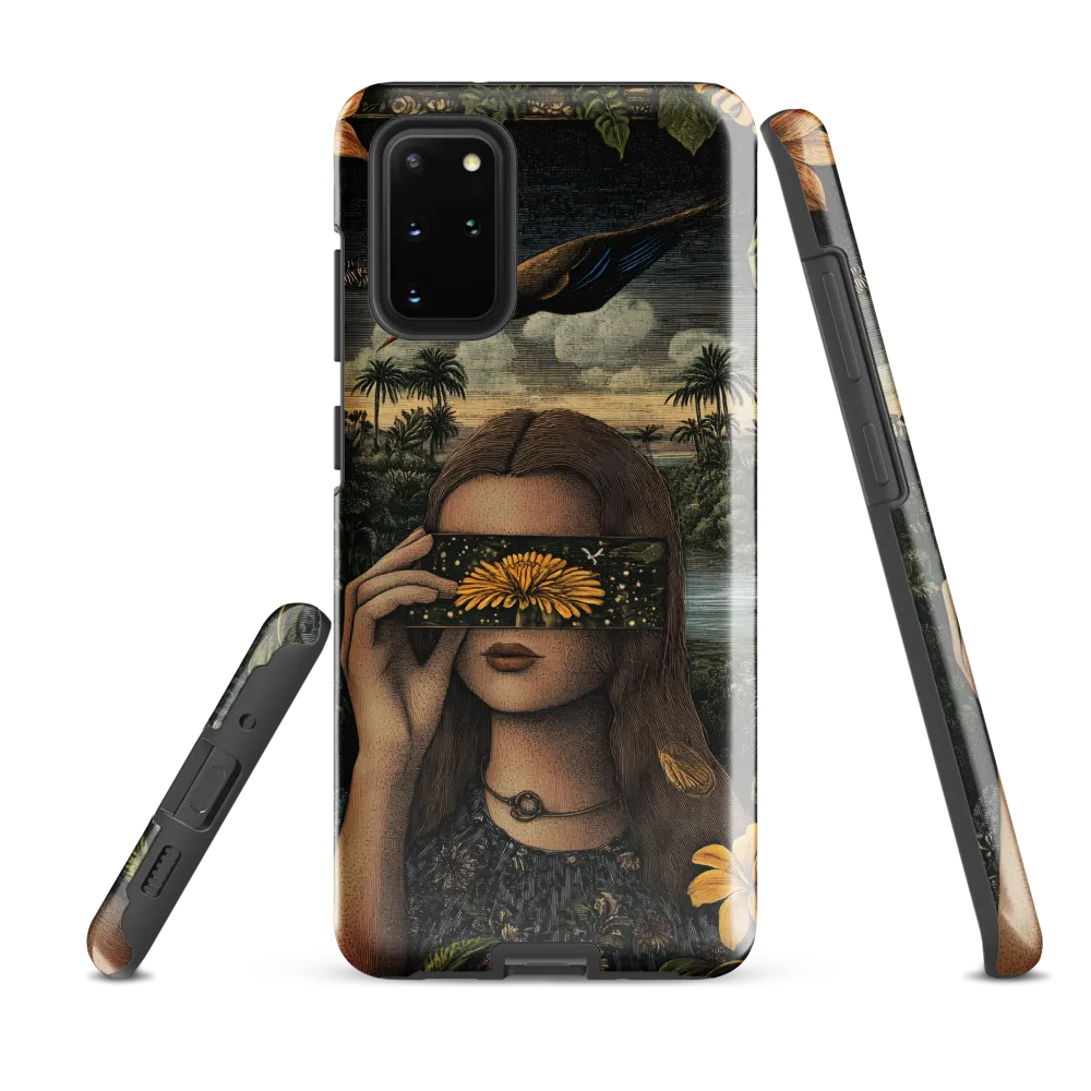 Veil of Nature: A Surreal Embrace