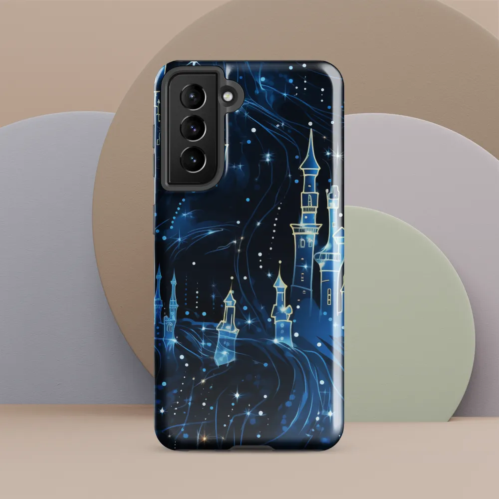 Dreamy Castles in a Starry Sky | Phone Case |  S21 | Tough Case | Glossy