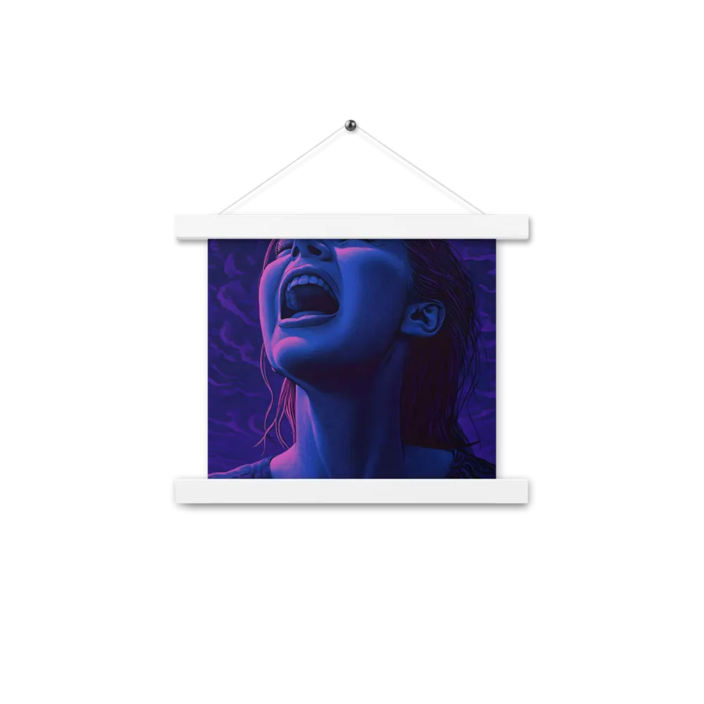 Echoes of Anguish | Poster With White Wood Hanger | 10″×10″