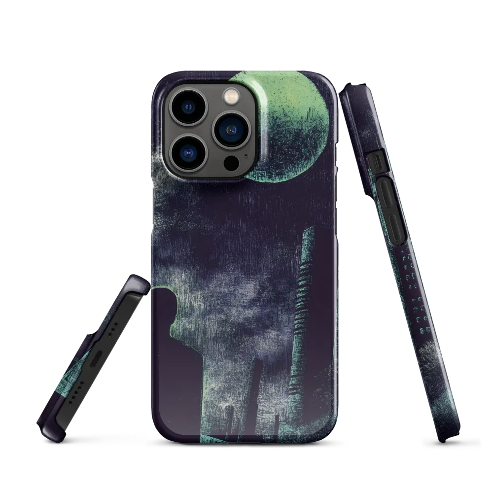 Lunar Solitude | Phone Case |  13 Pro | Snap Case | Glossy