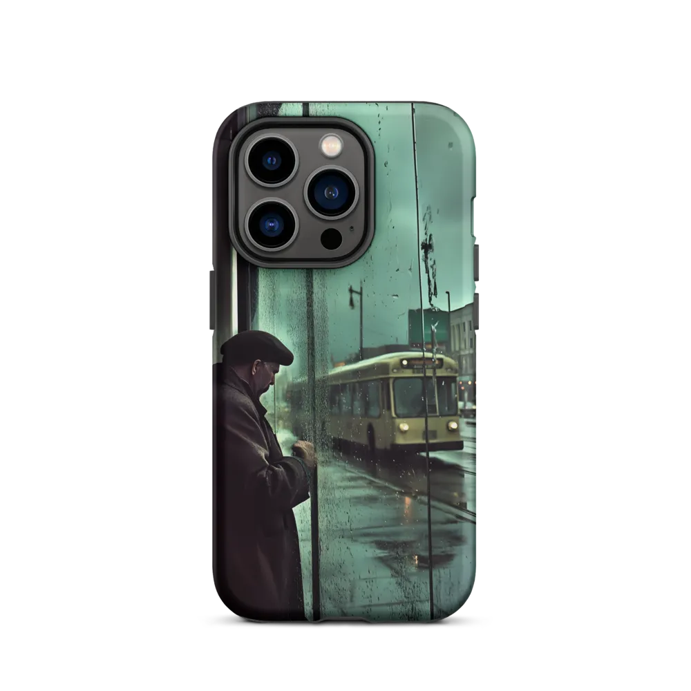 Reflective Moments in the Rain | Phone Case |  14 Pro | Tough Case | Matte