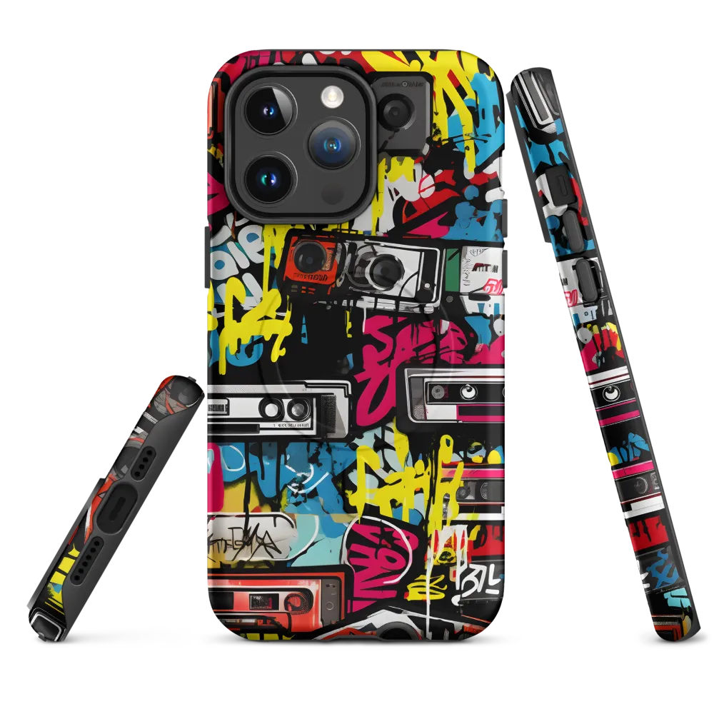 Urban Nostalgia: A Retro Cassette Explosion
