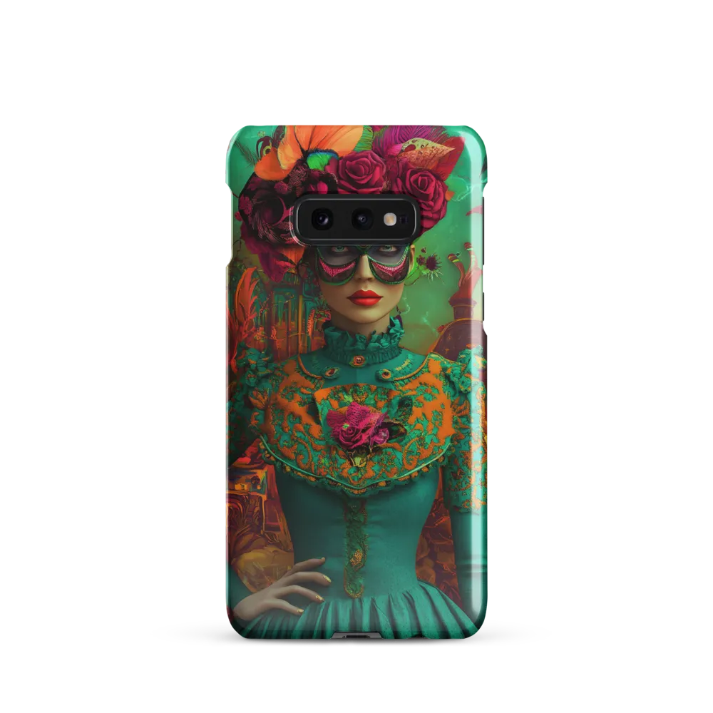 Enchanted Elegance: A Portrait of Mystique | Phone Case |  S10e | Snap Case | Glossy