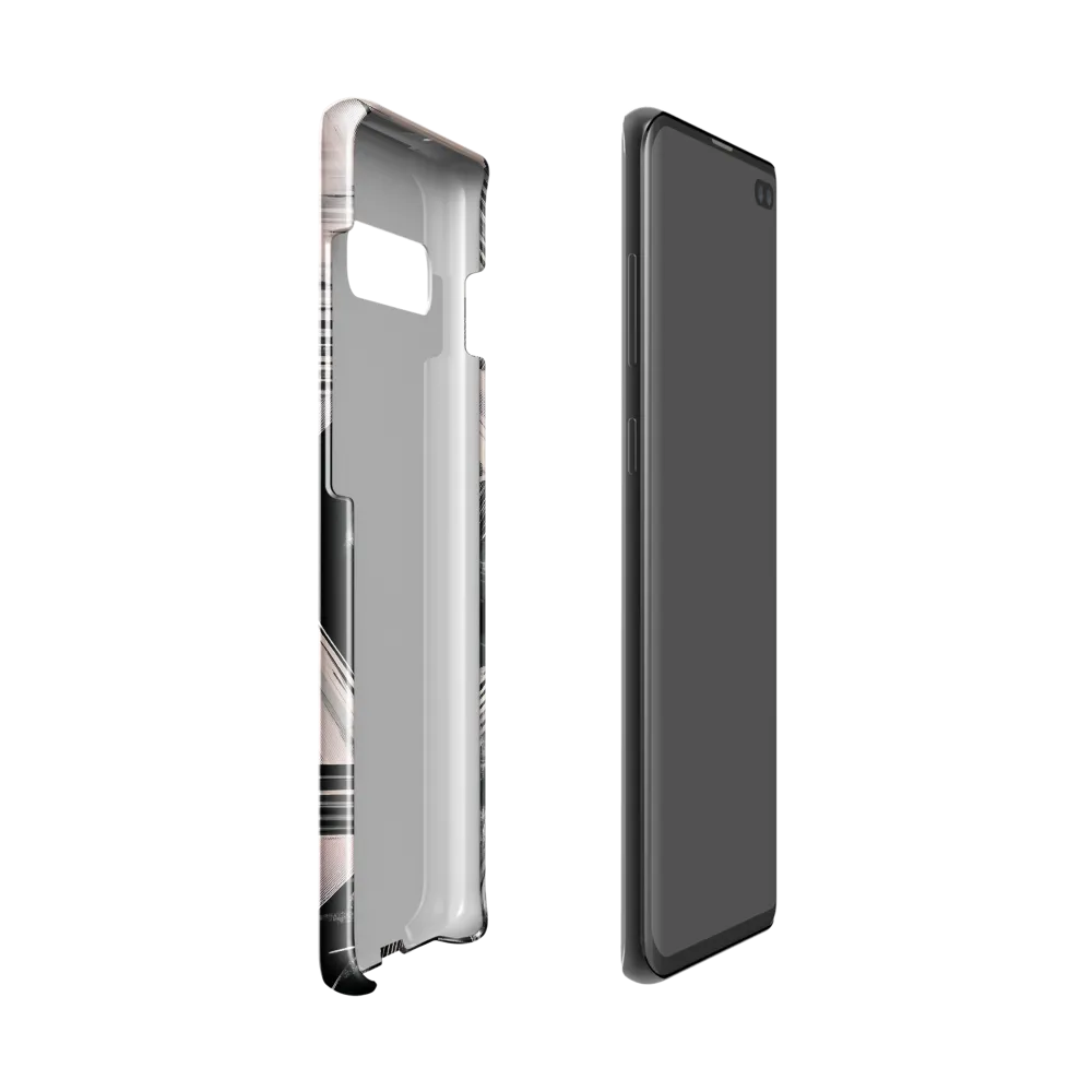 Geometric Harmony | Phone Case |  S10 | Snap Case | Glossy