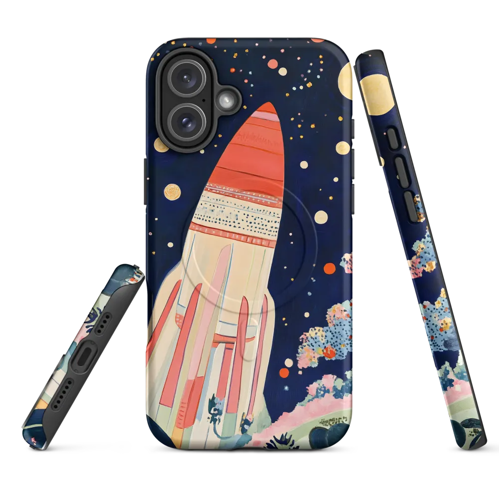 Cosmic Dreams: The Rocket's Journey