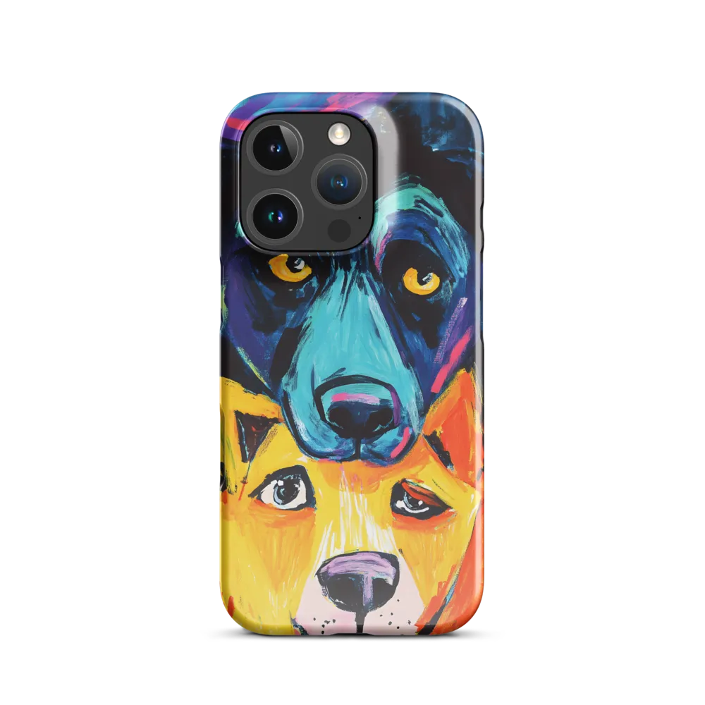 Vibrant Companions: An Expression of Canine Spirit