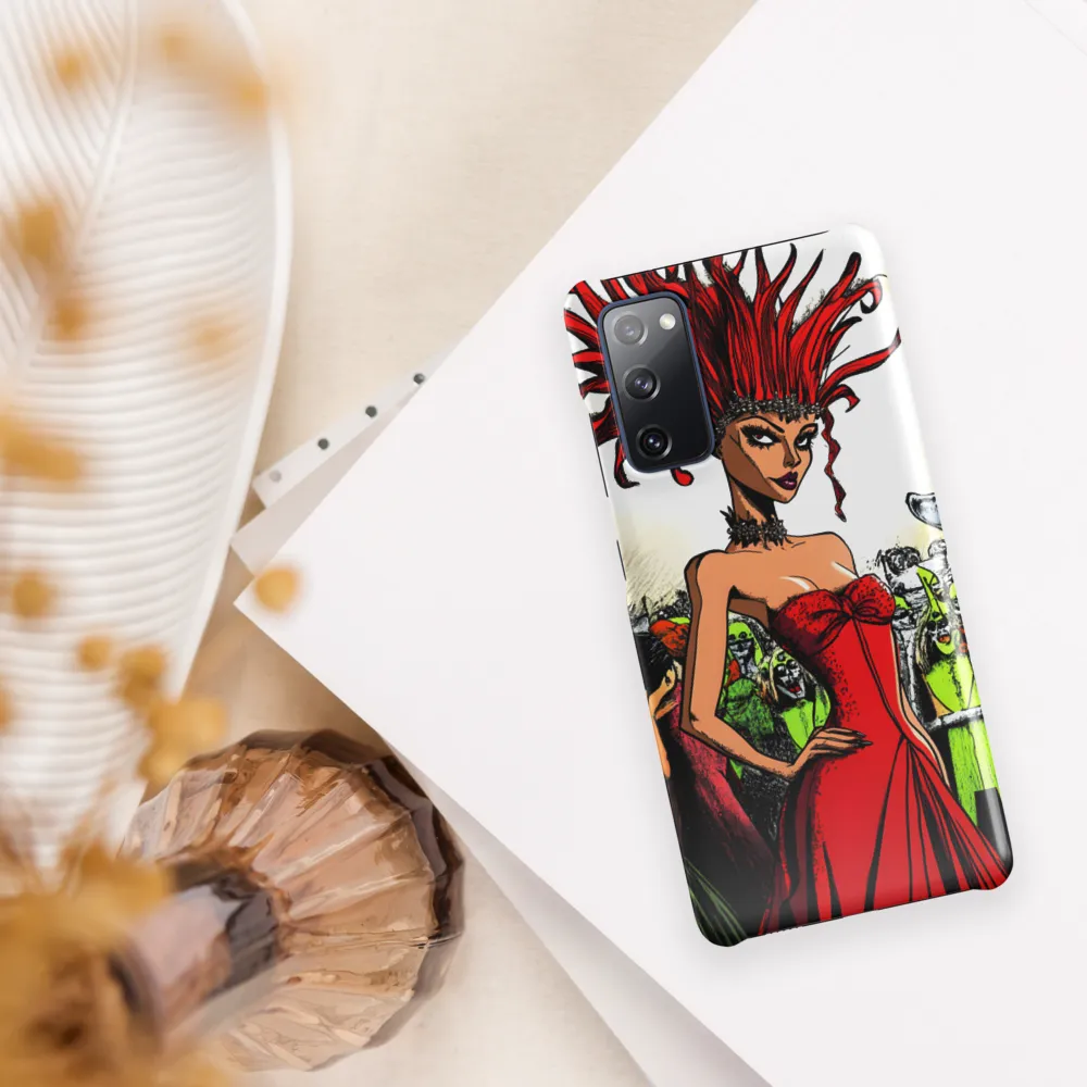 Fiery Elegance: A Fashion Statement