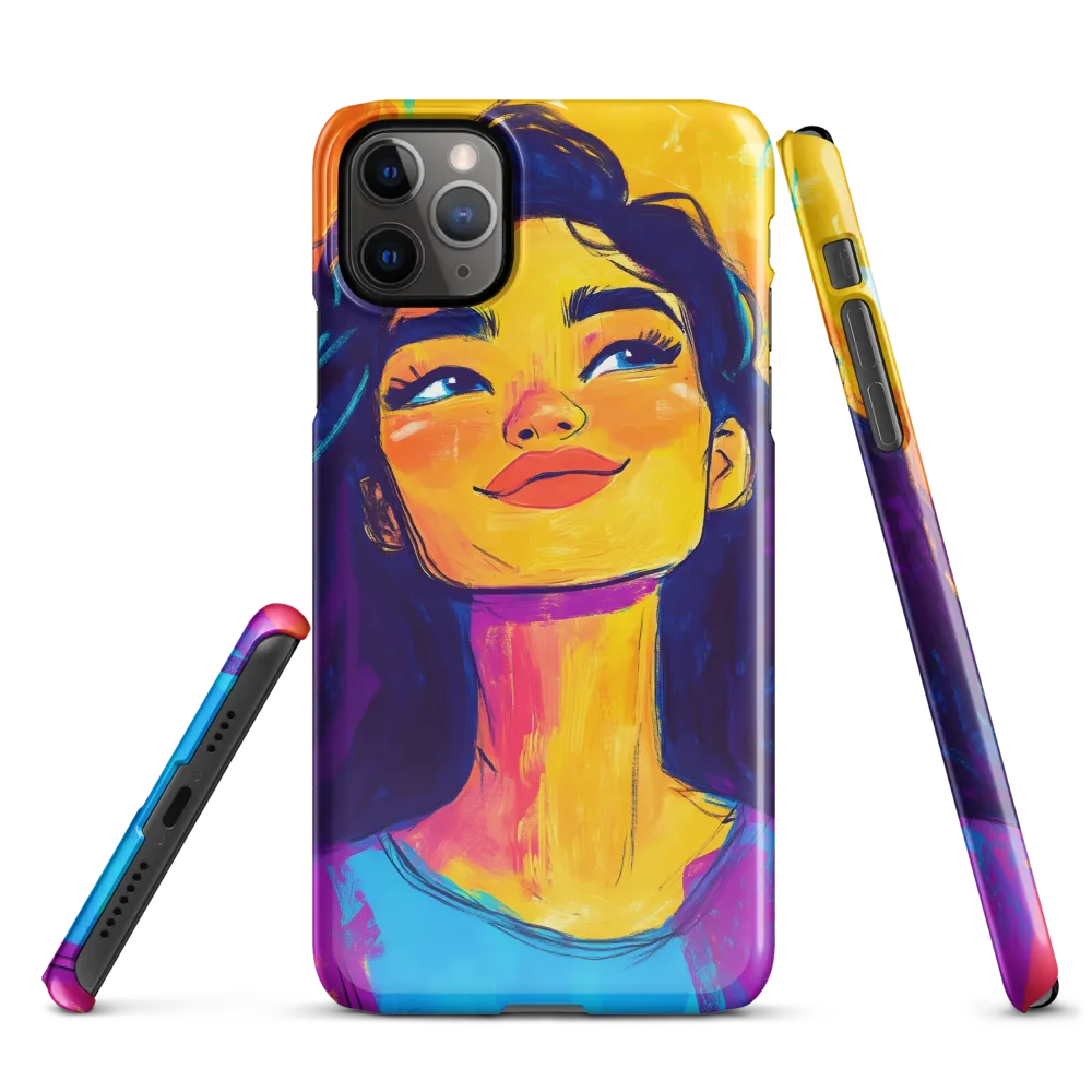 Radiant Joy: A Portrait of Confidence | Phone Case |  11 Pro Max | Snap Case | Glossy