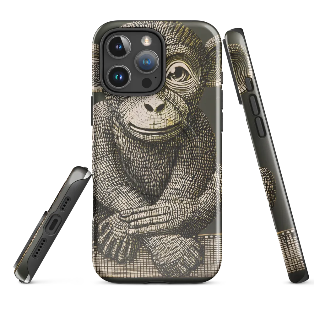 Intricate Primate Portrait