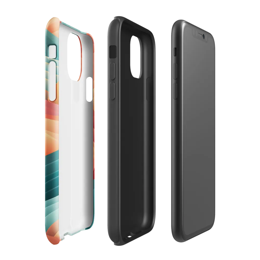 Rhythms of the Waves | Phone Case |  11 | Tough Case | Glossy