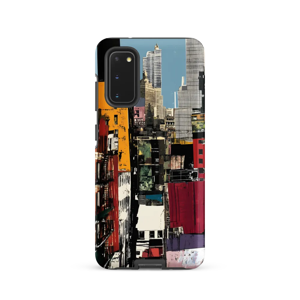 Urban Collage: A Vivid Cityscape