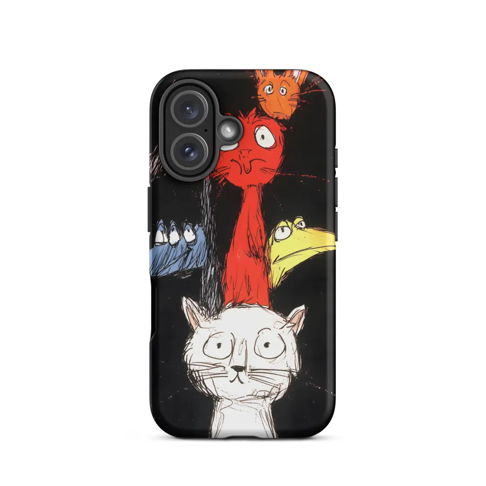 Whimsical Menagerie | Phone Case |  16 | Tough Case | Matte