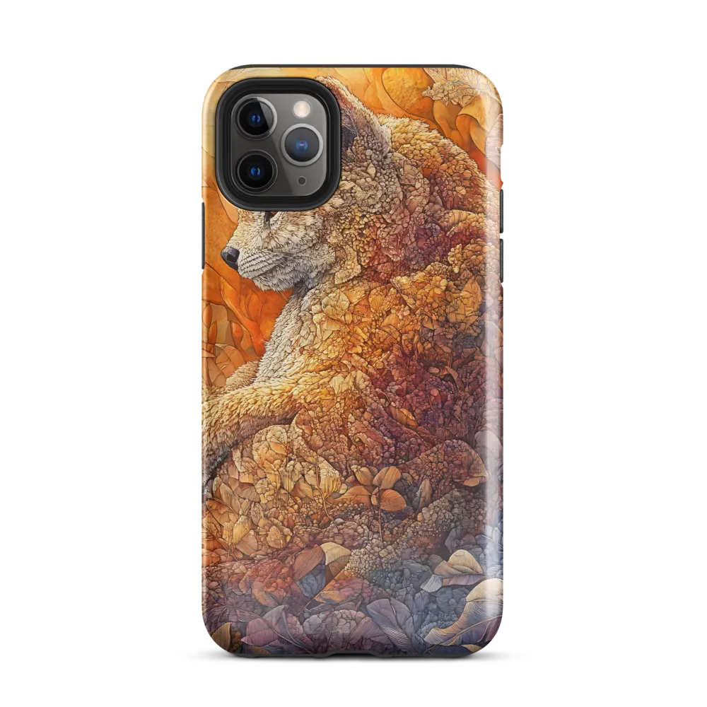 Whispers of the Forest: A Serene Fox | Phone Case |  11 Pro Max | Tough Case | Glossy