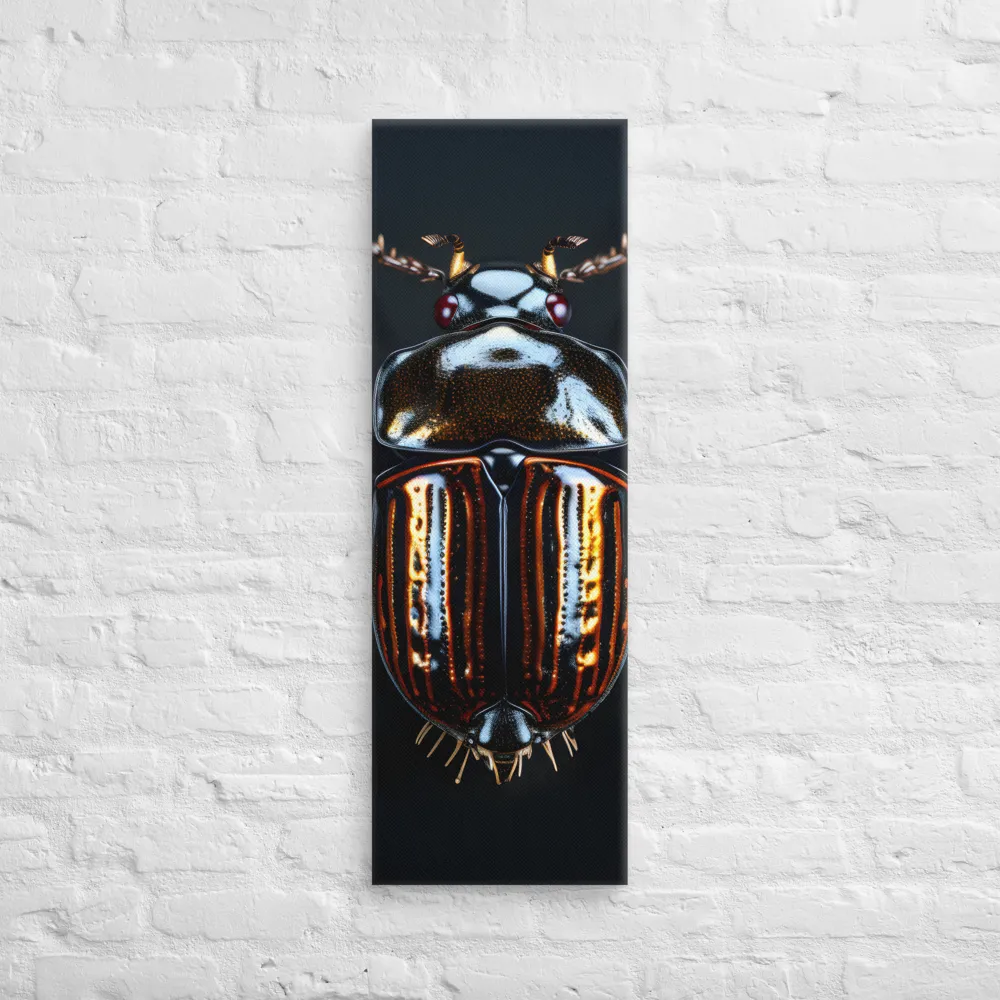 Luminous Insect Majesty | Canvas | 12″×36″