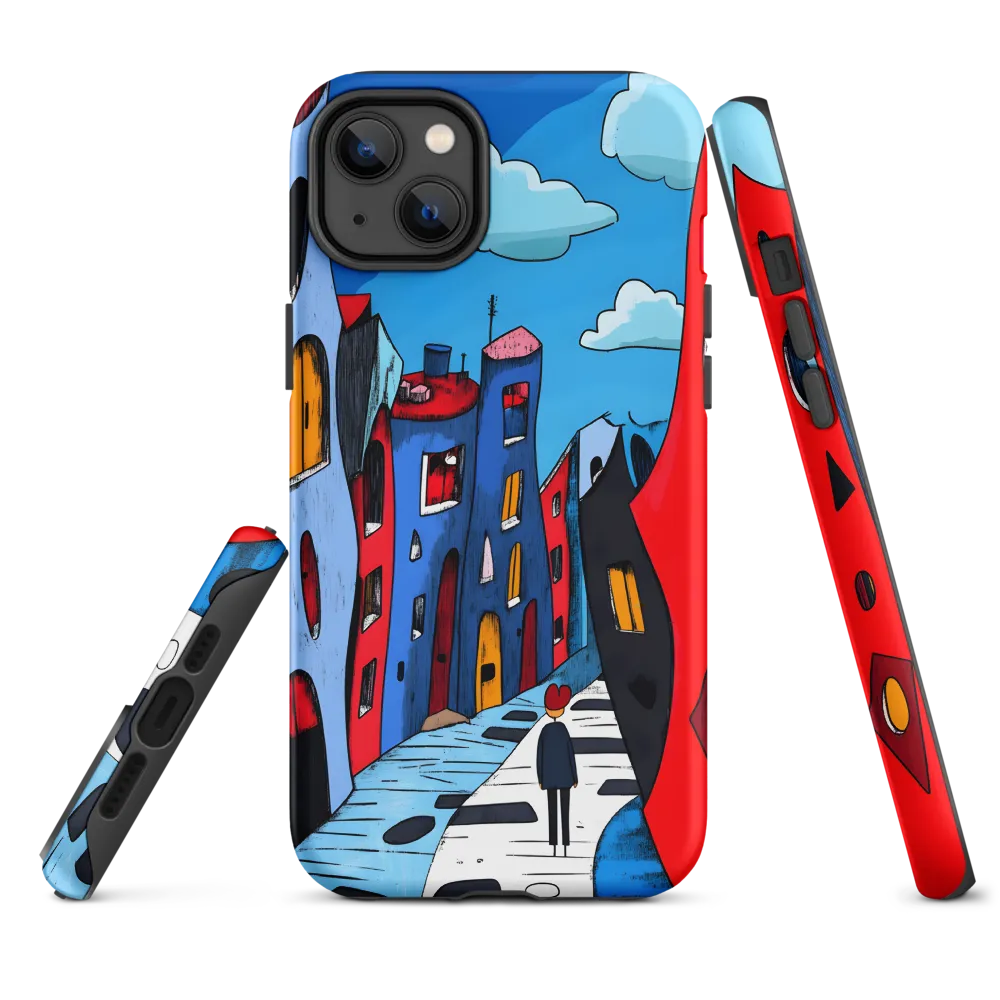 Whimsical Street of Colors