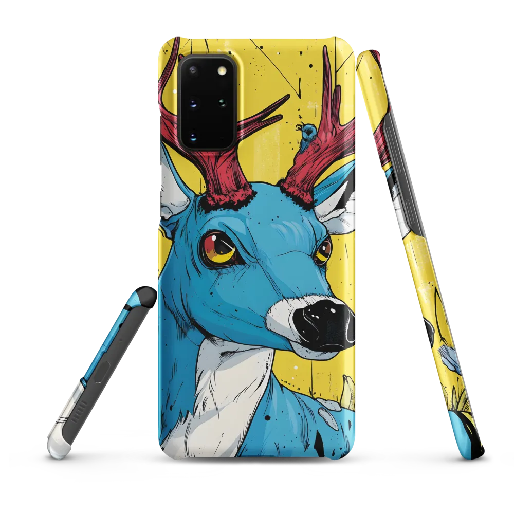Vivid Antlers: A Modern Take on Nature