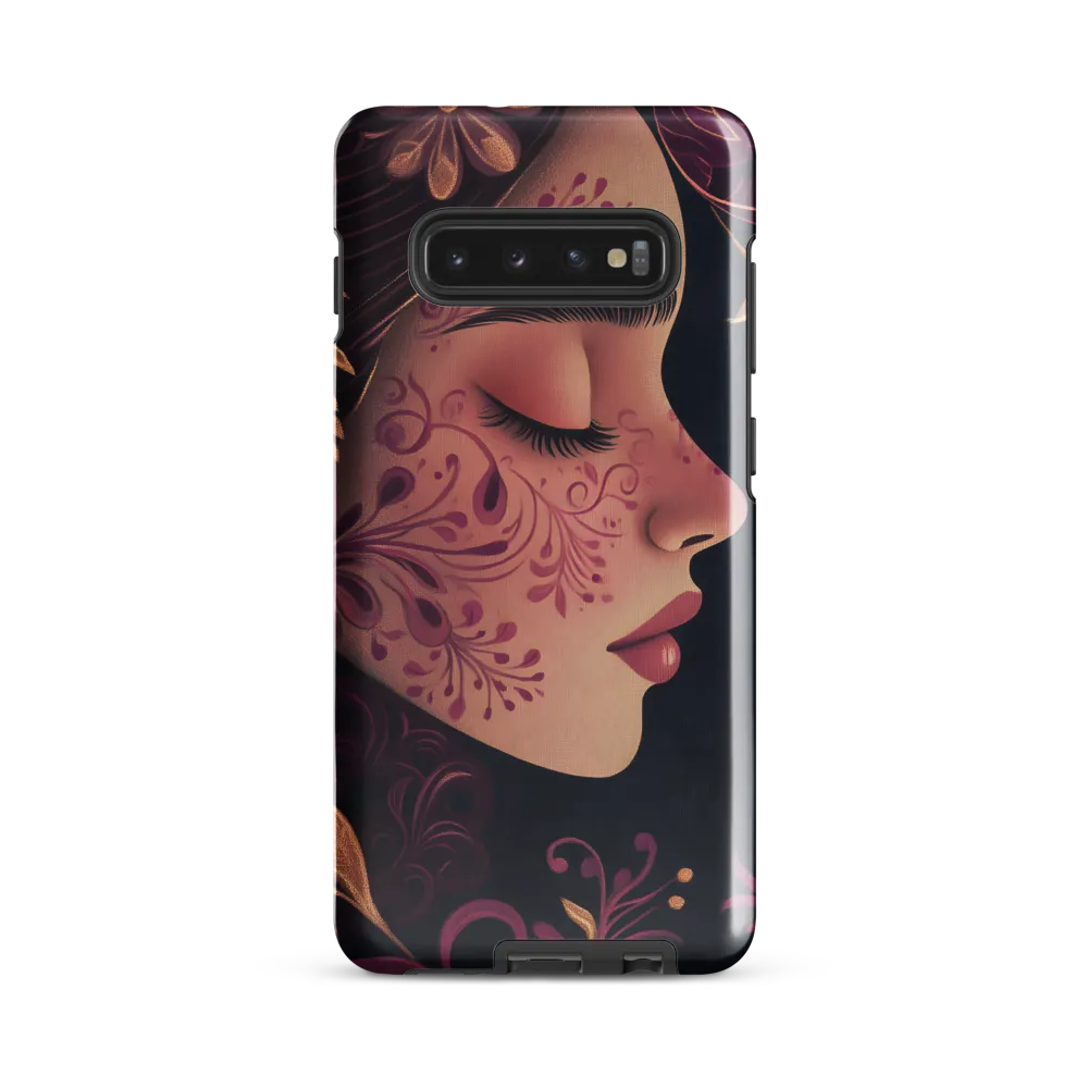 Serenity in Bloom | Phone Case |  S10 Plus | Tough Case | Glossy