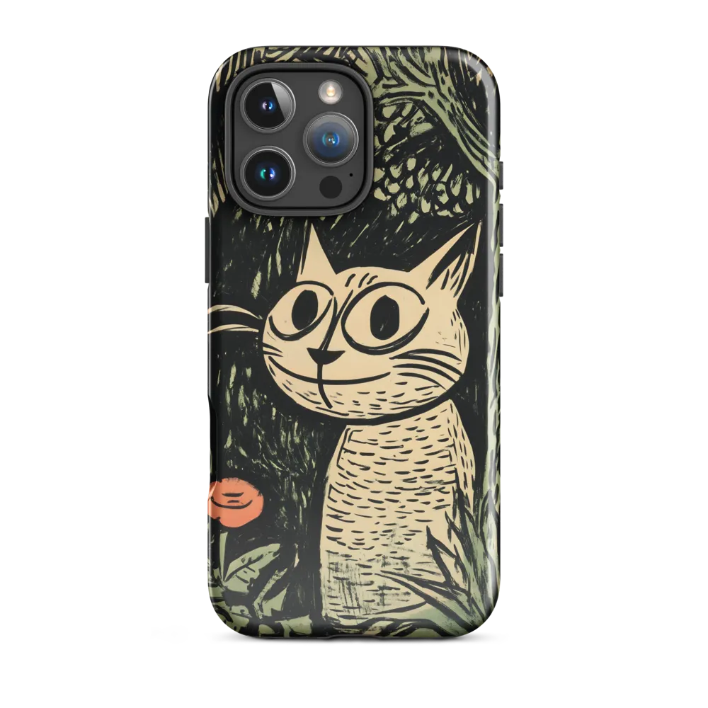Whimsical Cat in the Forest