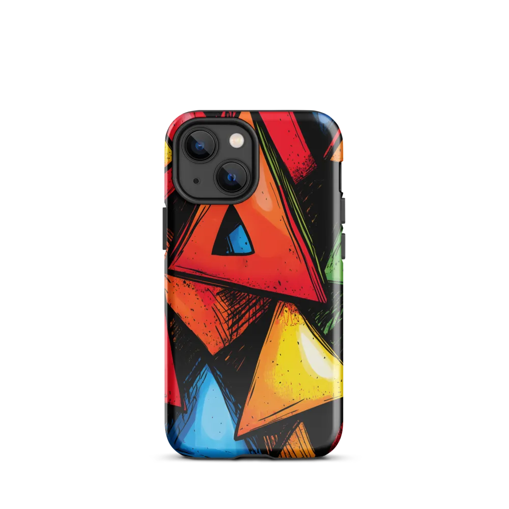 Vibrant Triangles in Abstract Harmony