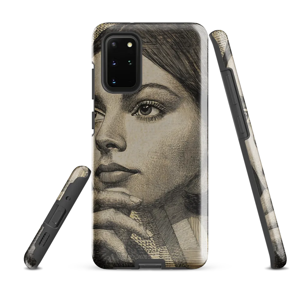 Contemplative Reflection | Phone Case |  S20 Plus | Tough Case | Glossy