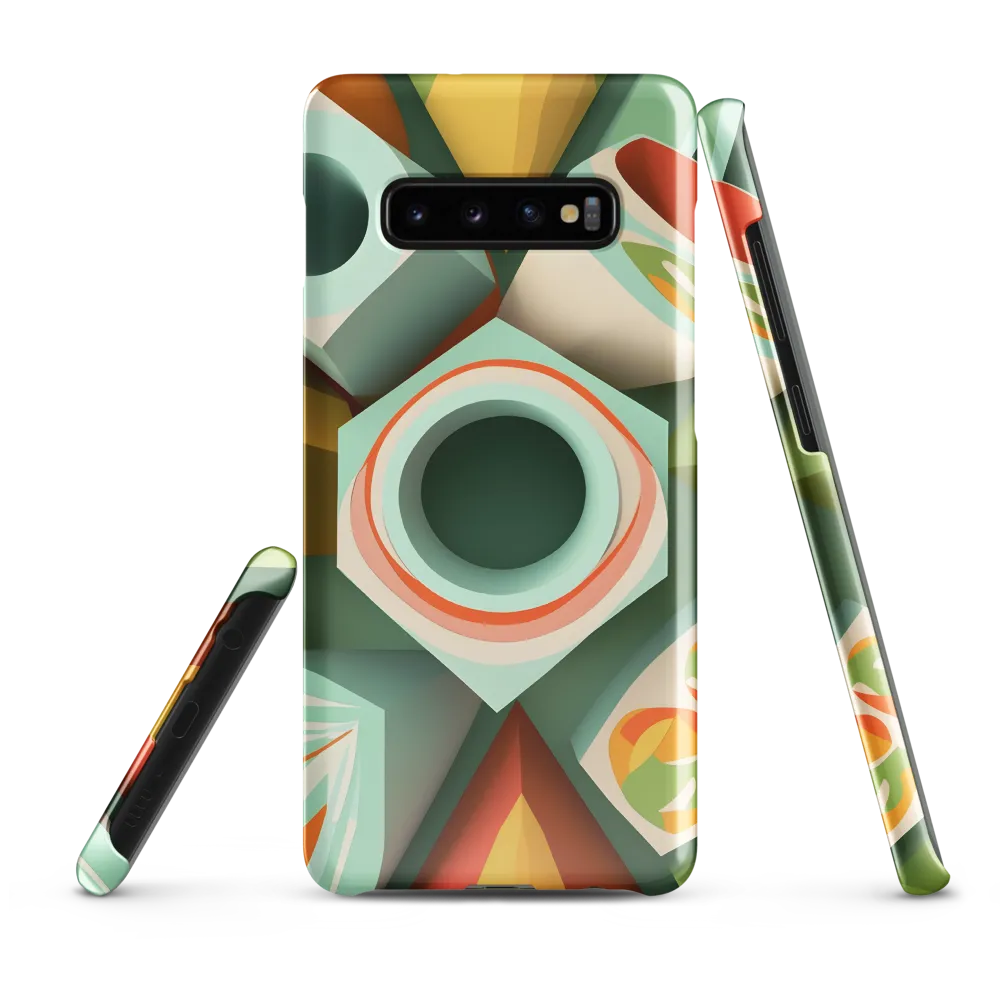 Symphony of Shapes | Phone Case |  S10 Plus | Snap Case | Glossy