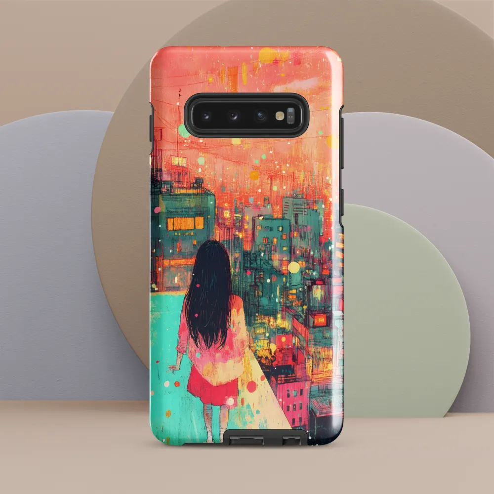 Serenity Above the City | Phone Case |  S10 Plus | Tough Case | Glossy