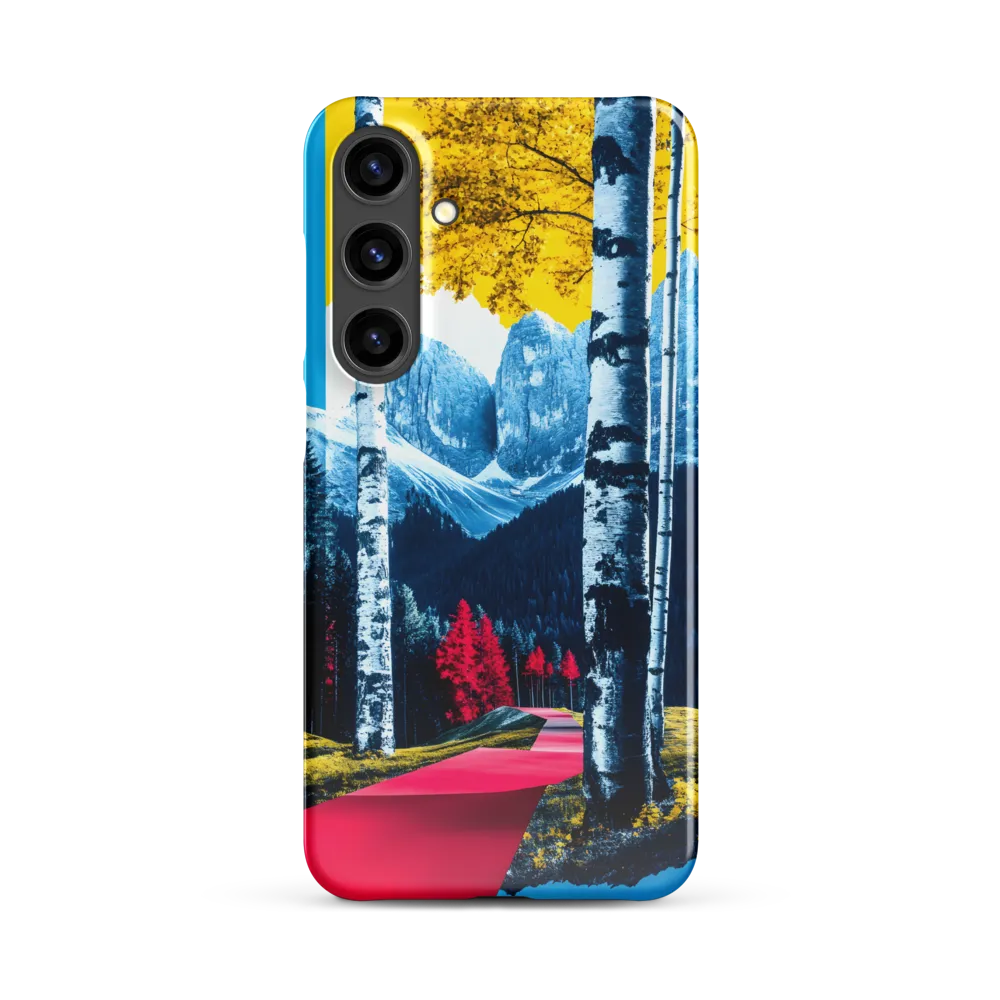 Vibrant Pathways in a Surreal Landscape