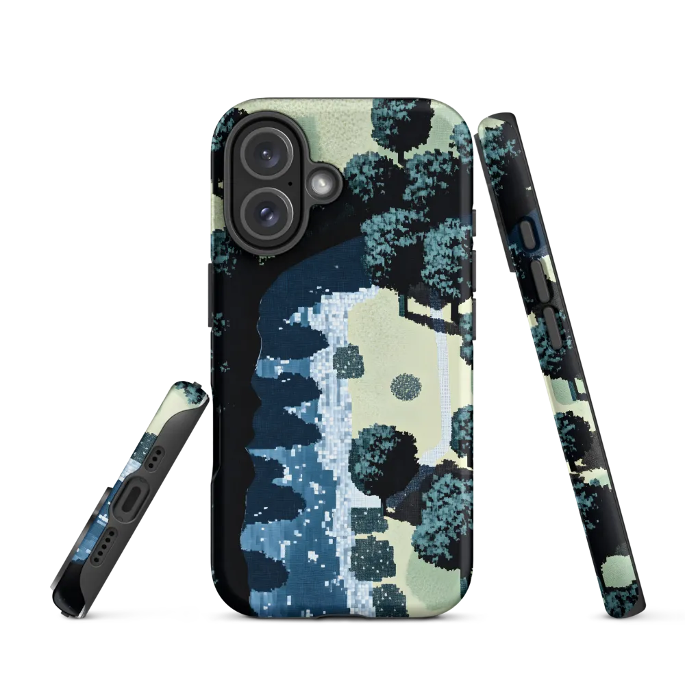 Serenity in Pixels | Phone Case