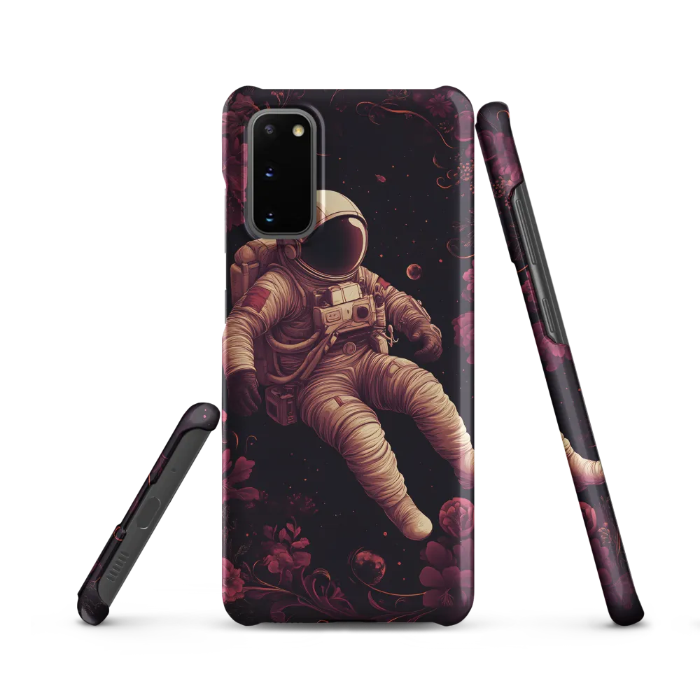 Cosmic Bloom: An Astronaut's Journey