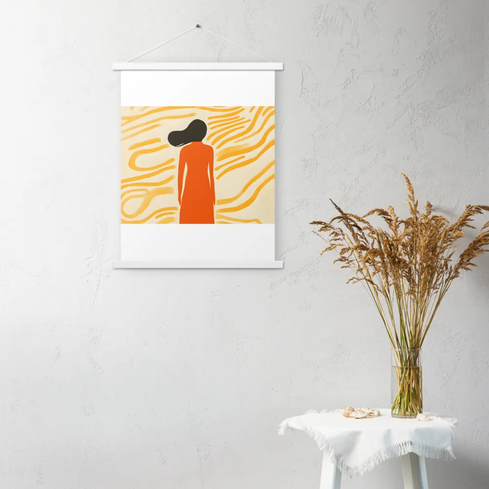 Connection to Serenity | Poster With White Wood Hanger | 18″×24″