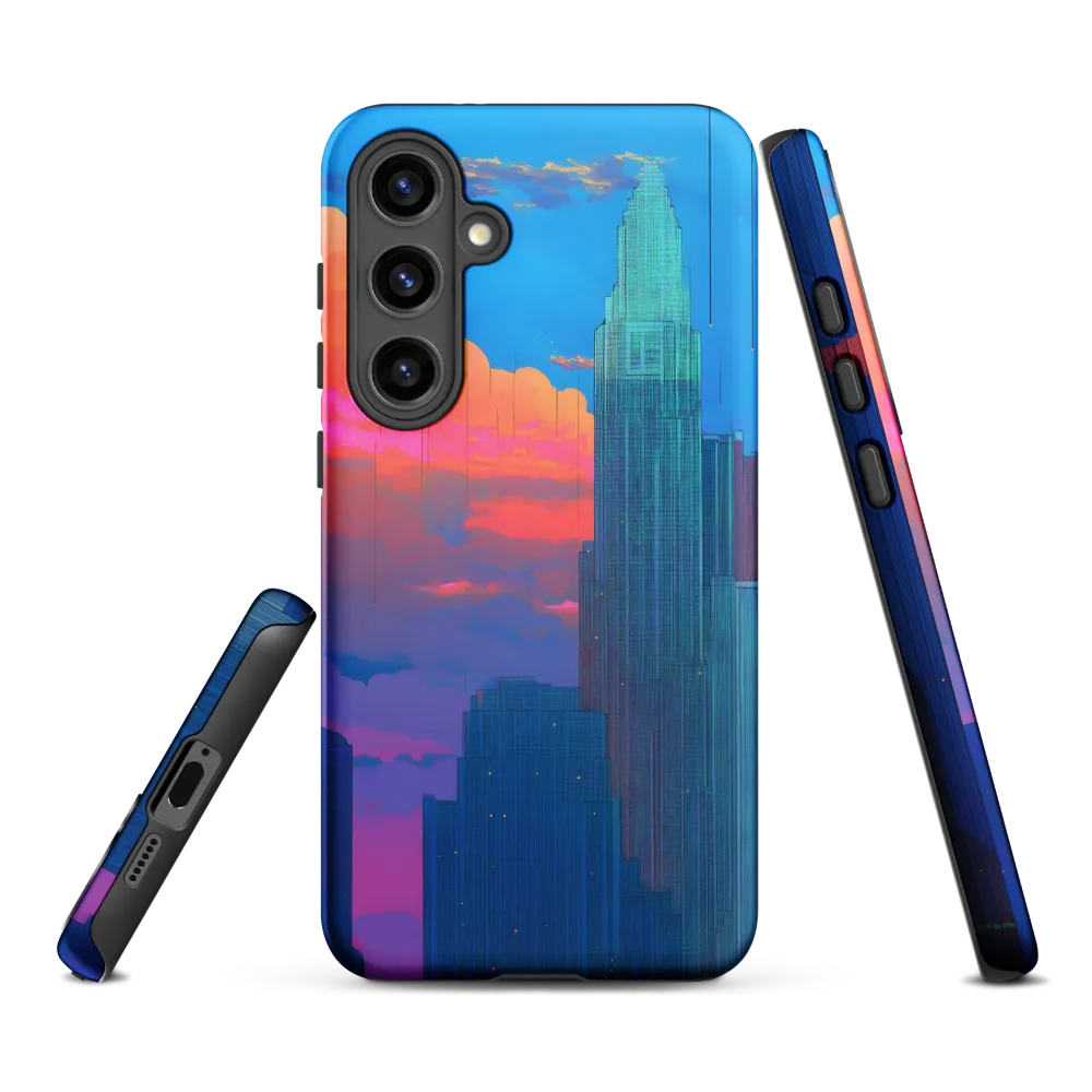 Twilight Reflections: A Digital Cityscape