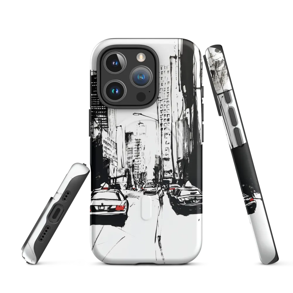 Urban Pulse: A Monochromatic Journey