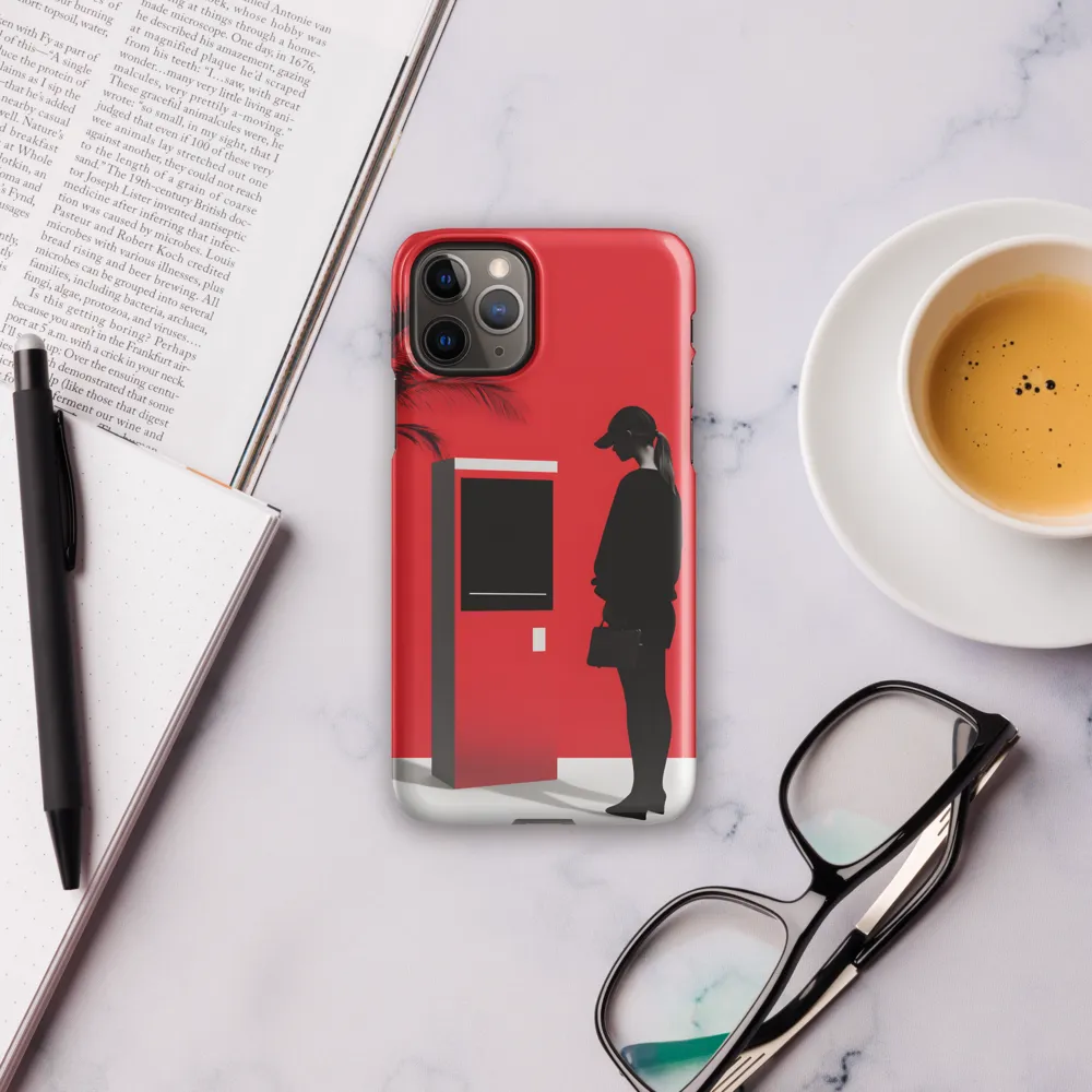 Contemplation in Red | Phone Case |  11 Pro | Snap Case | Glossy
