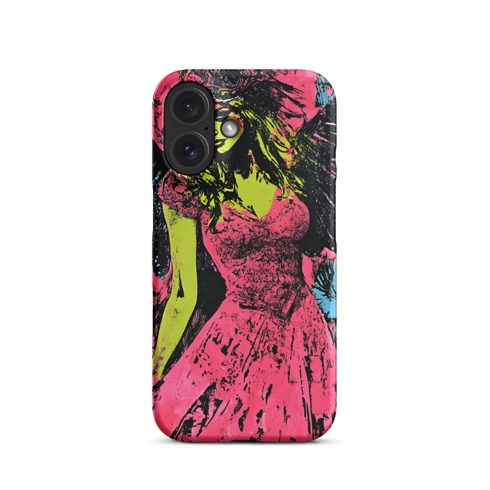 Mystical Angel in Neon Dreams