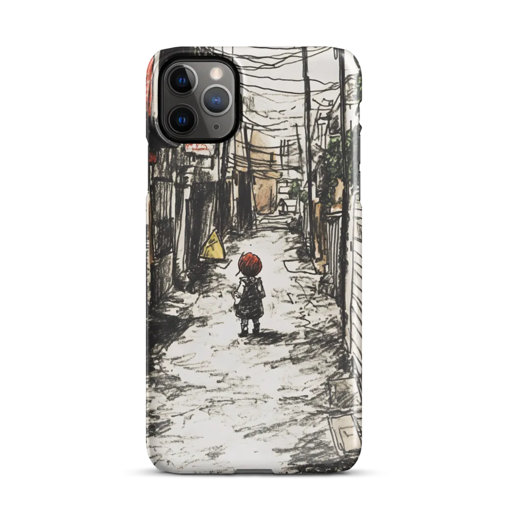 Into the Alleyway: A Journey of Nostalgia | Phone Case |  11 Pro Max | Snap Case | Glossy