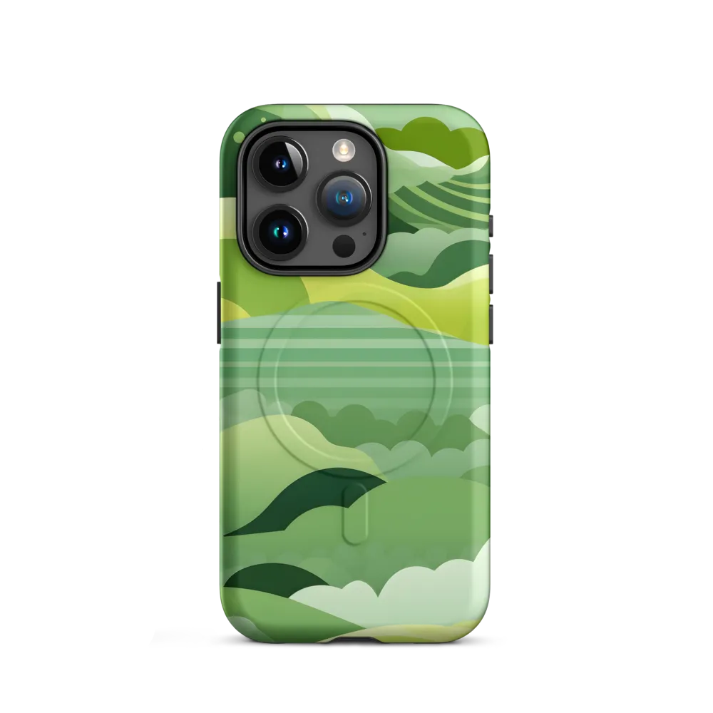 Tranquility in Green Waves