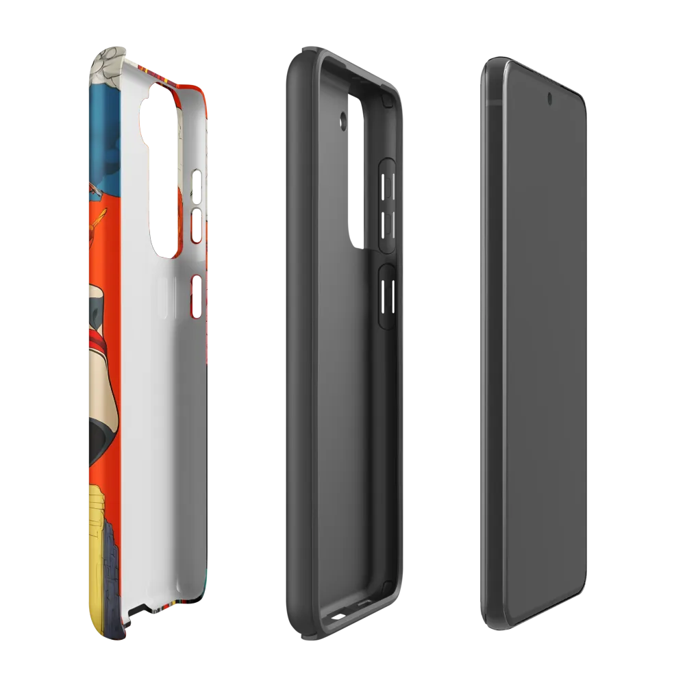 Eruption of Power | Phone Case |  S21 FE | Tough Case | Matte
