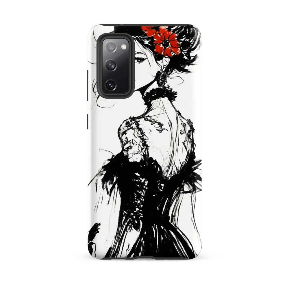 Elegance in Black and Red