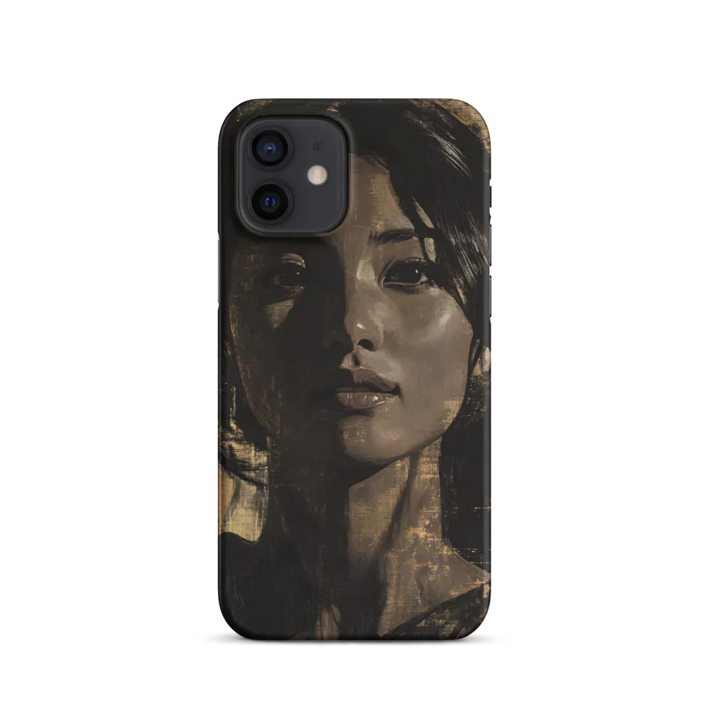 Golden Gaze: A Contemporary Portrait