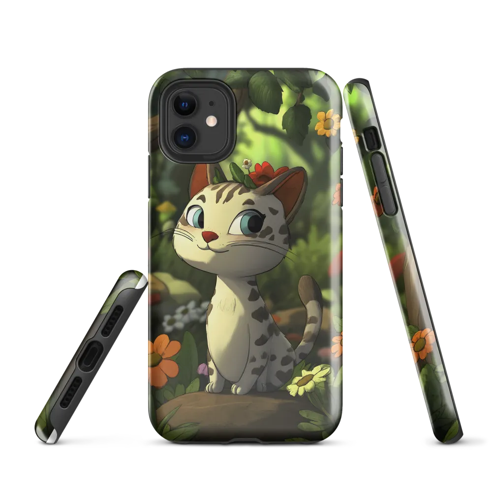 Whimsical Forest Cat