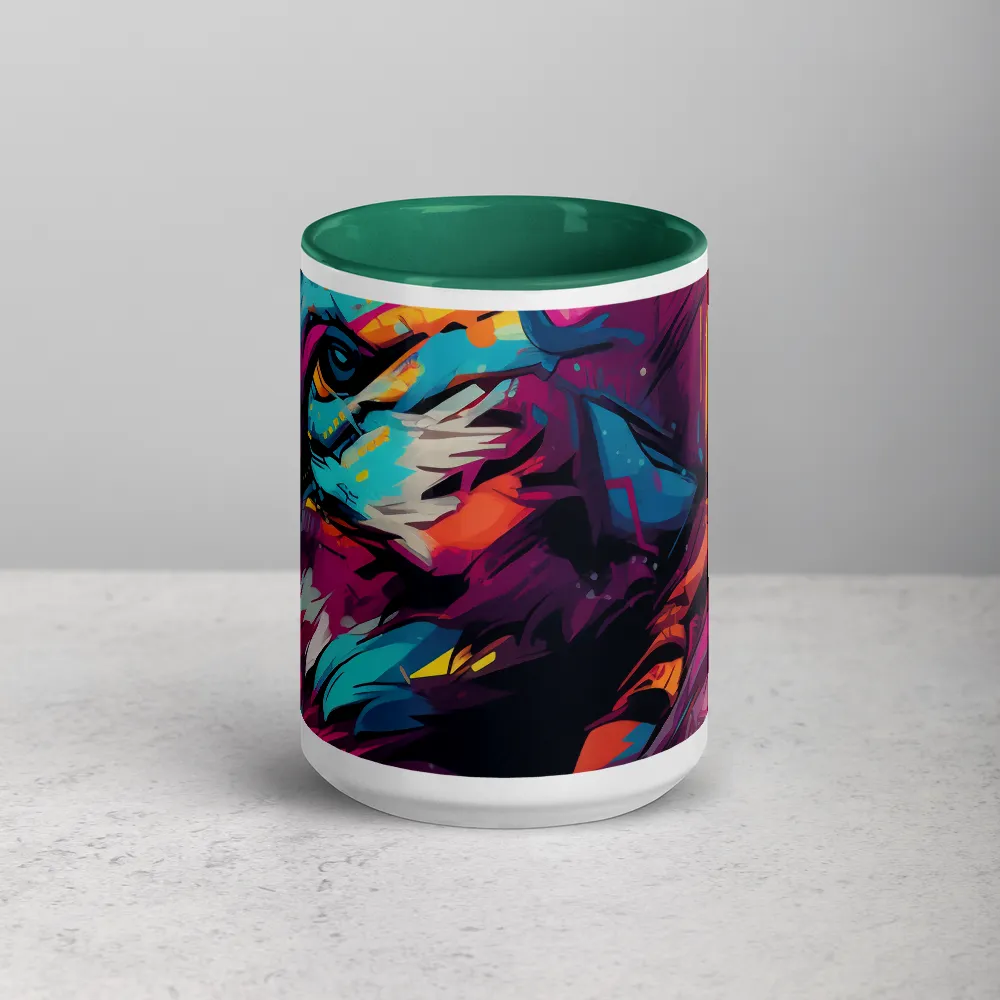 Vivid Majesty: The Modern Lion