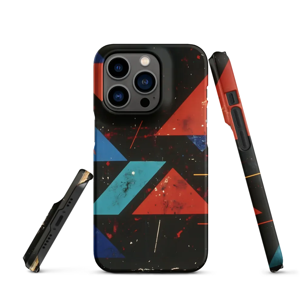 Dynamic Geometric Harmony | Phone Case |  14 Pro | Snap Case | Matte
