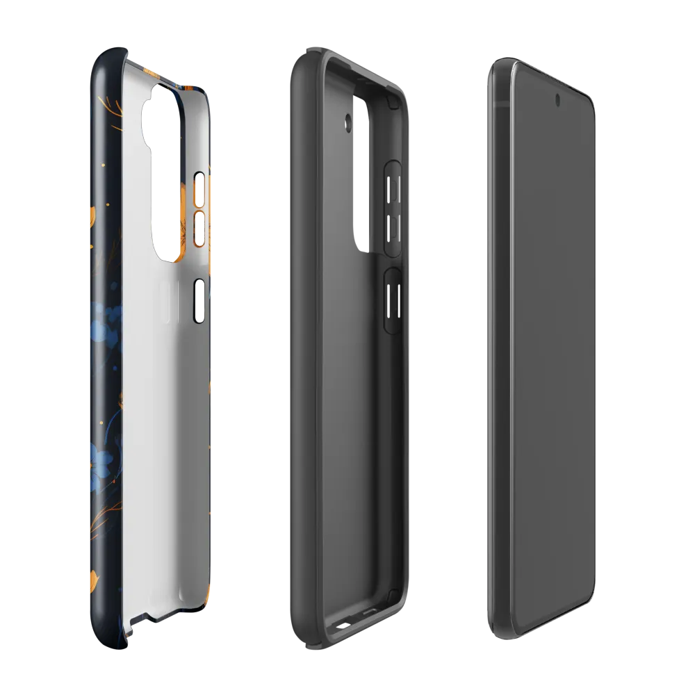 Nocturnal Blossoms | Phone Case |  S21 FE | Tough Case | Glossy