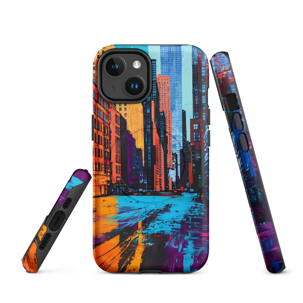 Vibrant Urban Horizons | Phone Case |  14 | MagSafe® Tough Case | Matte